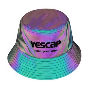 New Style Colorful Material Custom Rainbow <strong>Bucket</strong> <strong>Hats</strong> - Product Image 2