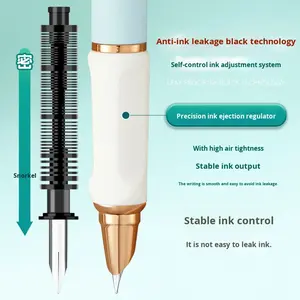 Pluma Estilográfica <span class=keywords><strong>de</strong></span> Punta Fina No Borrable Recomendada por Profesores para Estudiantes <span class=keywords><strong>de</strong></span> Tercer Grado, Punta EF <span class=keywords><strong>de</strong></span> 0.38 mm, Venta al por Mayor - Product Image 2