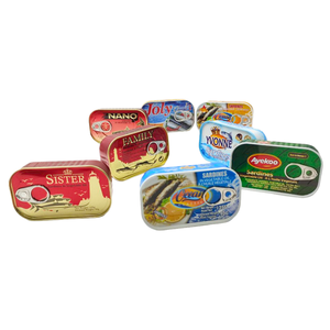 Sardines en conserve de qualité marocaine au prix d'usine, dans l'huile végétale ou à l'huile de tournesol, 125 g, poisson sain pour la nutrition - Product Image 6