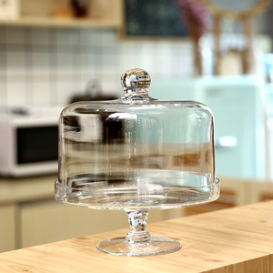 Fancy Mini <strong>Glass</strong> <strong>Dome</strong> Fresh Onion Keeper <strong>Cake</strong>/cheese <strong>Glass</strong> <strong>Dome</strong> - Product Image 5