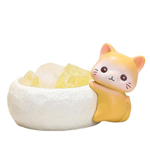 Cute Cartoon Animal Resin <b>Diffuser</b> Stone Holder Aromatherapy Desk Ornament <b>For</b> Office And Home Decor - Product Image 5