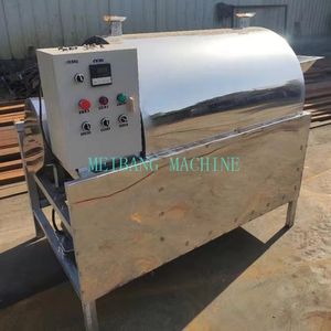 เครื่องทอดแบบดรัมหมุนสแตนเลสสำหรับใช้ในเชิงพาณิชย์ขนาดใหญ่เครื่องทอดงาขนาดเล็ก - Product Image 5