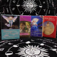 Englische Wahrsage-Tarot-Orakelkarten Umweltfreundliches Positives Affirmations-Deck Papier-Tarotkarten mit Anleitungsbuch zum Verkauf