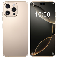 Smartphone 16 Pro Max 5G 4 Go + 1 To GSM LTE Écran 6,5-7 pouces MTK Dimensity Charge rapide 65 W