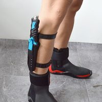 Couteau de plongée multifonctionnel en acier inoxydable - Coupe-corde sous-marin pour la pêche et la chasse en plein air