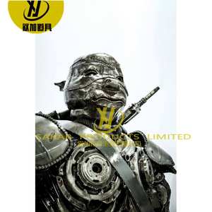 Sculpture en métal décorative de jardin de luxe Robot Tortue <span class=keywords><strong>Ninja</strong></span> Sculpture en métal rétro - Product Image 3