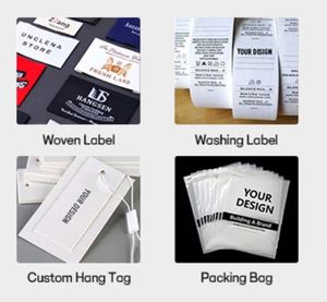 Sweat à capuche court surdimensionné pour hommes 100% coton de haute qualité 450-500 Gsm poids lourd français éponge col à capuche patchs brodés - Product Image 6