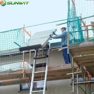 10 Meter Gấp Thang Hàng Hóa Cho Xây Dựng Điện Tử Năng Lượng Mặt Trời Bảng Điều Chỉnh Kit Có Thể Gập Lại Điện Nền Tảng Thang Máy Thang Máy Thang Máy - Product Image 5