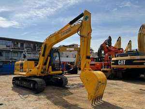 VENTE CHAUDE Excavatrice sur chenilles Komatsu PC130 d'occasion, modèle 2022, moteur diesel, pompe hydraulique, capacité de la benne 12,6t 0,64m³ - Product Image 5