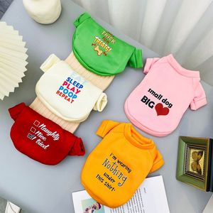 Sweat à capuche pour chien et chat, doublure polaire, chaud, mignon, imprimé lettres, automne-hiver, petite, moyenne et grande taille - Product Image 1