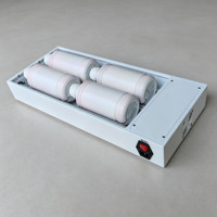 Agitateur Rotatif Semi-Automatique pour Bouteilles d'Encre Blanche DTF DTG UV, Anti-Sédiments, Machine Mélangeuse à Rouleaux DTF UV DTG pour Imprimante A3 60cm