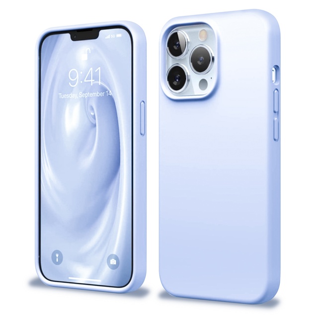 Liquid Silicone Full Body Phone Case for iPhone 14 Pro Max 6.7 Inch Shockproof Protection Cover Crossbody Bag Type