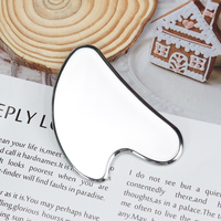 Outil de massage en acier pour le grattage Gua Sha, pour les tissus mous, matériel de physiothérapie utilisé pour le dos, les jambes, les bras, le cou, les épaules