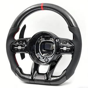 Volante de Carbono Personalizado para Mercedes Benz <span class=keywords><strong>AMG</strong></span> CLA45 CLS 500 W203 W213 A35 - Product Image 1