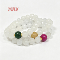 Bracelet NFC 13,56 MHz perlé avec puce NFC, bracelet intelligent en perles de cristal pour événements et paiements en hôtel