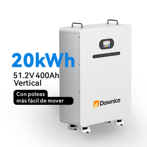 Batería Solar de Litio de 51.2V 15Kwh 20KWH, Paquete de Iones de 48V 314Ah 400Ah, Sistema de Almacenamiento de Energía Doméstica de 20Kwh HZEB-LCT-5, Larga Vida Útil - Product Image 1