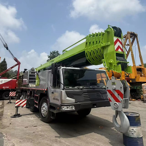 Grue à tour sur chenilles d'occasion 25T/50T/75T/80T/100T Zoomlion, grue mobile sur camion, équipement de levage lourd en stock - Product Image 1