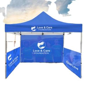 Auvent de voiture pliable durable avec impression personnalisée, nouvelle conception, pour usage extérieur et protection des véhicules - Product Image 3