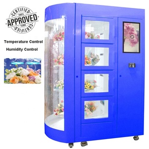 Máquina Expendedora <span class=keywords><strong>de</strong></span> Flores Frescas Winnsen en Oferta con Refrigerador, Pantalla Táctil, Lector <span class=keywords><strong>de</strong></span> Tarjetas y Monedero Electrónico para Aeropuertos y Metro - Product Image 4