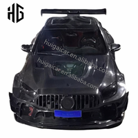 Vente en gros de kits carrosserie pour Mercedes Benz Classe C W205 C180 C200 C300 : lèvre de pare-chocs avant, diffuseur de pare-chocs arrière, spoiler, cache-moteur