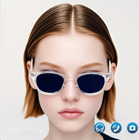 Lunettes intelligentes SENBONO E13-C, appels mains libres, musique, écouteurs, lunettes anti-lumière bleue, lunettes intelligentes sans fil BT, commande vocale