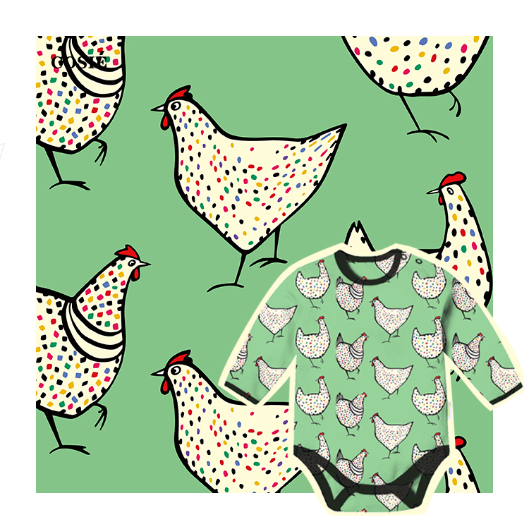 Digital Printed Knit Jacquard Stretch Cotton