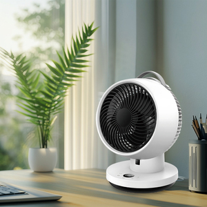 Sáu Tốc Độ Nhỏ Nhựa Bảng <span class=keywords><strong>Fan</strong></span> Có Thể Sạc Lại Pin Dao Động Điều Khiển Từ Xa Máy Tính Điều Khiển 8H Hẹn Giờ Cho Sử Dụng Trong Nhà - Product Image 1