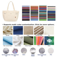 Bolsa de Lona de Gran Capacidad para Mujer, Impresión Personalizada, con Correas de Hombro Acolchadas, para la Oficina, Viajes y Desplazamientos