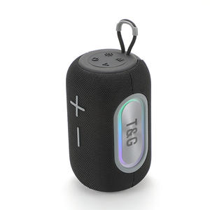 Altoparlante Bluetooth Wireless in Tessuto <span class=keywords><strong>t</strong></span> & <span class=keywords><strong>g</strong></span> TG665, Cassa Portatile Impermeabile per Esterni con Supporto Radio FM e Luci - Product Image 1