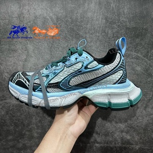 High Quality Unisex Genuine Leather Lace-Up Luxury Designer 3XL Dad Shoes New Styles Casual Chunky Walking Running Lightweight - Product Image 4