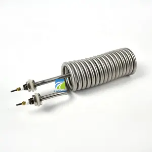 Laiyuan Factory High Quality 120v 240v Electric Spiral Shape Tubular Heater Heating Element Heat Tube