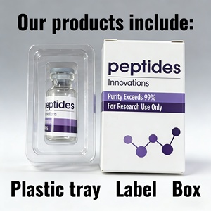 Impresión Personalizada de Cajas para Viales Pequeños de <span class=keywords><strong>3</strong></span> ml, Paquete de 1 o 2 Cajas para Viales de <span class=keywords><strong>3</strong></span> ml con Etiquetas, Bandeja de Plástico para Guardar Viales de 2 ml - Product Image 3