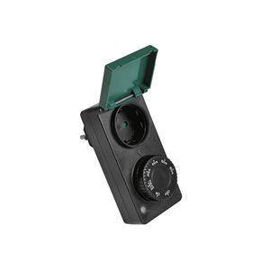 Temporizador para exteriores Heitech con sensor crepuscular - Product Image 1