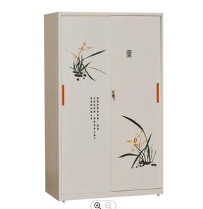 Bedroom 3 Door Steel or Iron <b>Almirah</b> Wardrobe Cupboard Designs in Luoyang - Product Image 2