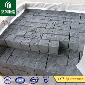Đá Tự Nhiên Bazan Đen 10X10 Đá Cuội, Đá Lát, Kerbstone Cho Đá Vườn - Product Image 6