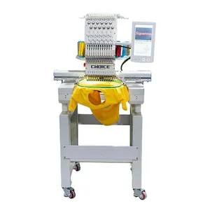 GC-1201EB Machine Embroidery Good Quality Single Head 12 Needle Computerized Industrial Machine Embroidery