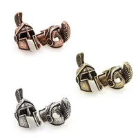 Perle de casque spartiate au charme rétro pour la fabrication de bracelets en paracorde, de cordons, de porte-clés et de colliers
