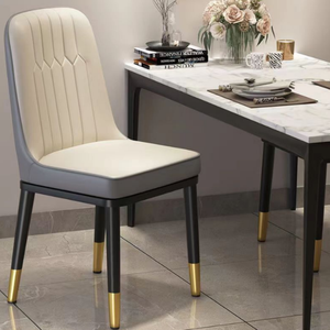 <span class=keywords><strong>Sedie</strong></span> da pranzo borchiate battenti <span class=keywords><strong>per</strong></span> <span class=keywords><strong>cucina</strong></span> <span class=keywords><strong>in</strong></span> <span class=keywords><strong>pelle</strong></span> imbottita <span class=keywords><strong>sedie</strong></span> occasionali <span class=keywords><strong>per</strong></span> accento ristorante soggiorno sedia laterale - Product Image 2