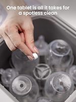 Tablettes de lavage pour biberons 30 PCS compatibles avec toutes les marques de lave-biberons