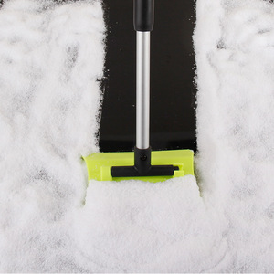 Chongteng Ice Scraper Telescopic Alloy Snow Shovel For Car Deicing And Defrosting Tool - Product Image 3