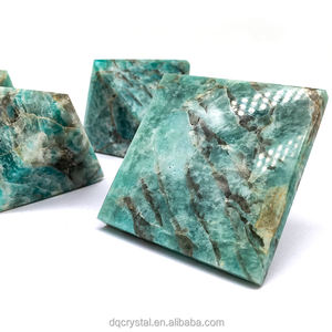 Commercio all'ingrosso naturale amazonite piramide di cristallo <span class=keywords><strong>verde</strong></span> egitto Pyramid fermacarte per la decorazione e regali - Product Image 3