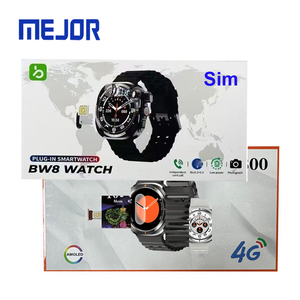 Reloj Inteligente con Llamadas Telefónicas por <span class=keywords><strong>Bluetooth</strong></span> de Modo Dual, Reloj con Cámara y Tarjeta SIM 4G, Reloj Inteligente <span class=keywords><strong>Android</strong></span> BW8 con Tarjeta SIM - Product Image 4