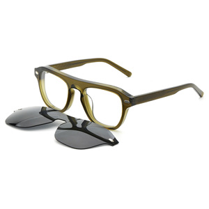 <span class=keywords><strong>Occhiali</strong></span> <span class=keywords><strong>da</strong></span> Lettura Anti Luce Blu di Alta Qualità, Montatura Spessa in Acetato, <span class=keywords><strong>Occhiali</strong></span> <span class=keywords><strong>da</strong></span> Sole Polarizzati <span class=keywords><strong>con</strong></span> <span class=keywords><strong>Clip</strong></span> TAC per Uomo e Donna - Product Image 5