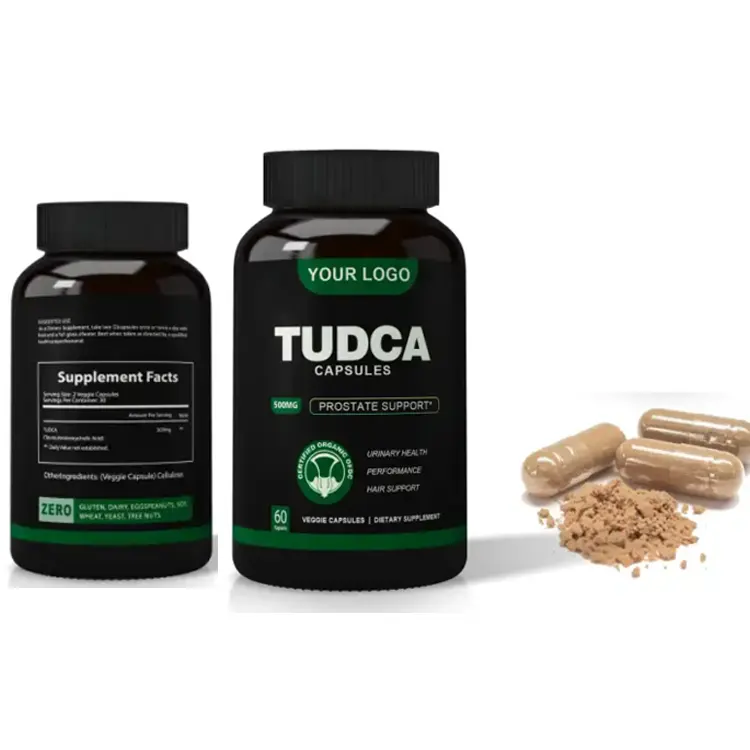 肝臓サポートヘルスサプリメントtudcaTauroursodeoxycholic Acid 500mg TUDCAカプセル