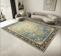 Tapis de salon imprimés en 3D en tissu polyester style persan, vente en gros d'usine, personnalisables, pour la décoration intérieure