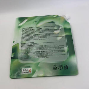 Impression couleur 3L Emballage en plastique Stand Up Pouch Recycle Oxygène Isolation Pouch Bec Pouch Pour Lessive Liquide - Product Image 4