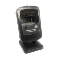 Escáner de código de barras de escritorio 2D omnidireccional automático manos libres de alta velocidad 2D QR para supermercado