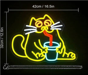 Пользовательские светодиодные неоновые бизнес фаст-фуд гамбургер обои акриловые настенные украшения для зданий свадьбы пульт дистанционного управления реклама - Product Image 6