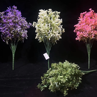 Bouquet de fleurs artificielles faites à la main à prix abordable pour le Nouvel An chinois, les mariages, les remises de diplômes, les plantes de simulation, la décoration de bureau et de fête