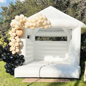 Phổ biến commerciaal PVC trẻ em Máy nghe nhạc trắng nhảy lâu đài <span class=keywords><strong>Inflatable</strong></span> <span class=keywords><strong>Bouncer</strong></span> trượt nhà bị trả lại bouncy lâu đài để bán - Product Image 2